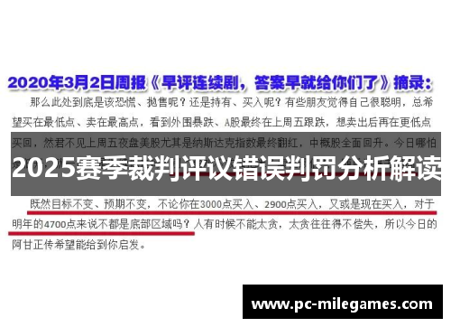 2025赛季裁判评议错误判罚分析解读